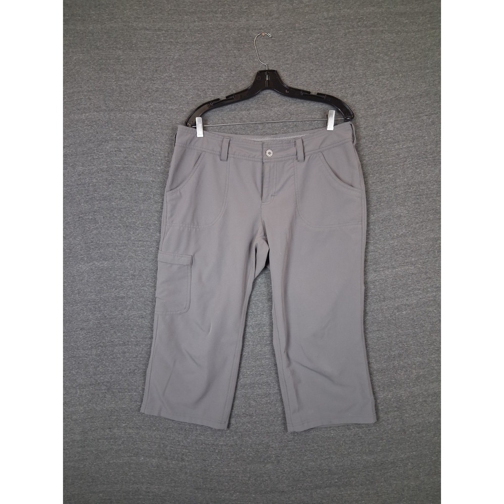The North Face Womens Pants 10 Beige Capri Nylon Outdoor Gorp Hiking Camping